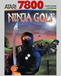 Atari 2600+ Ninja Golf Game Cartridge (Gaming Zubehr)