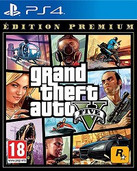 GTA 5 - Grand Theft Auto V Premium Edition uncut - Cover beschdigt (PS4)