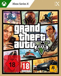 GTA 5 - Grand Theft Auto V uncut - Cover beschdigt (Xbox Series X)